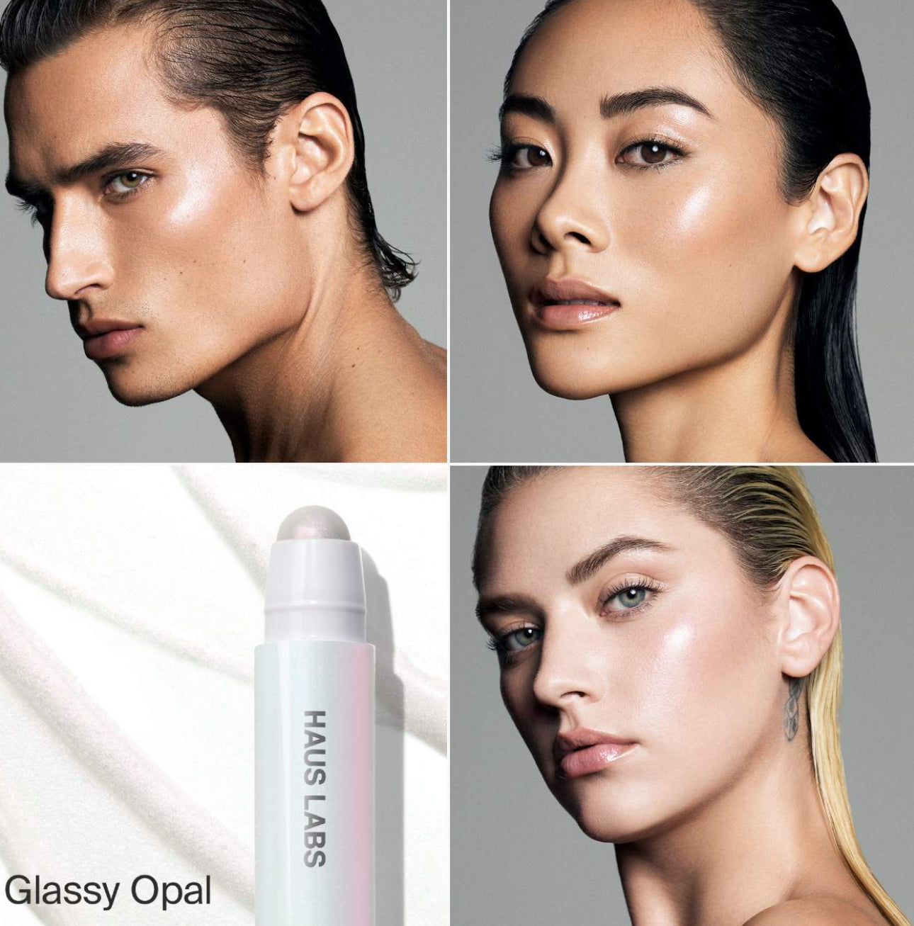 HAUS LABS Bio-Radiant Glassy Balm Highlighter Stick