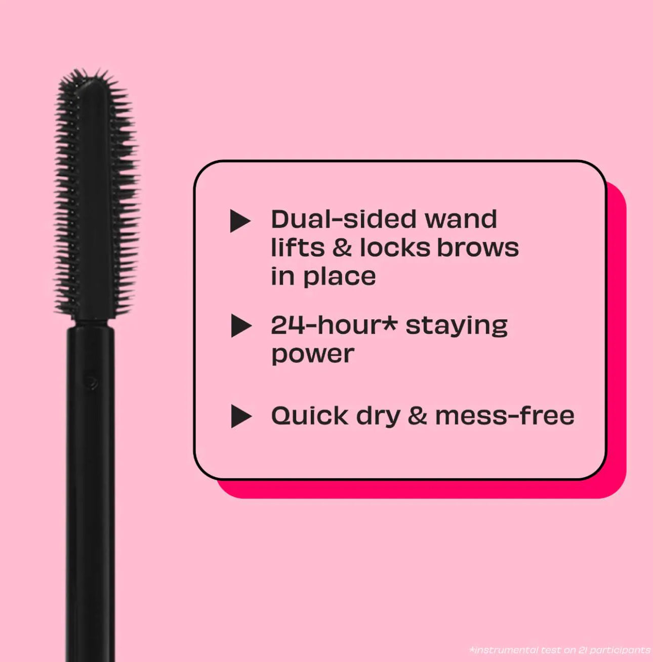 Benefit 24-HR Brow Setter Clear Brow Gel with Lamination Effect