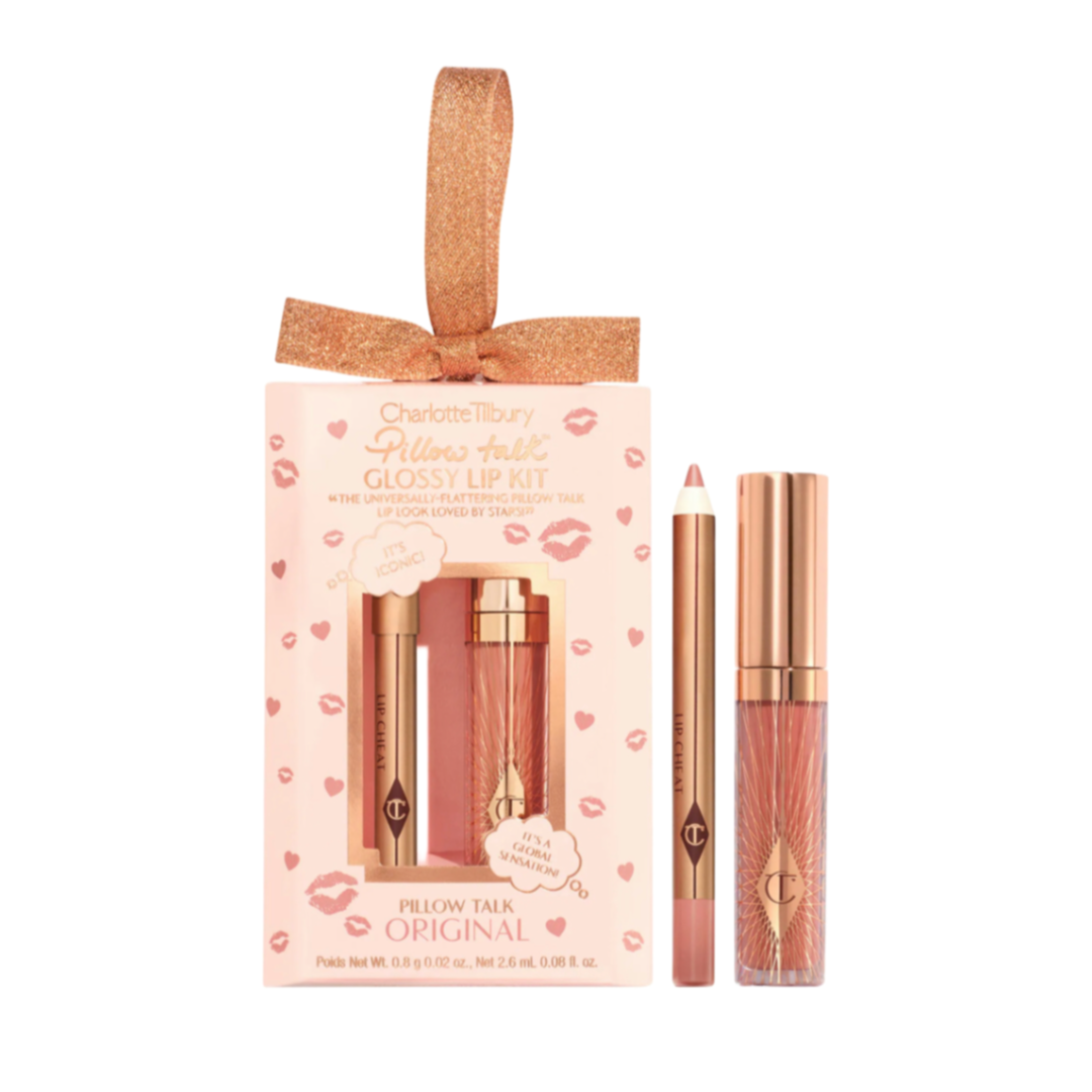 Charlotte Tilbury Mini Glossy Pink Lip Gloss + Lip Liner Set