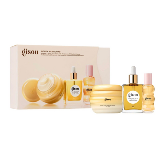 Gisou Honey Hair Icons Set