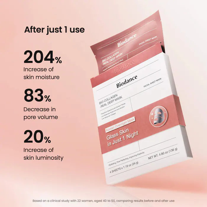 Biodance Bio Collagen Real Deep Mask for Pore Minimizing & Firming Care