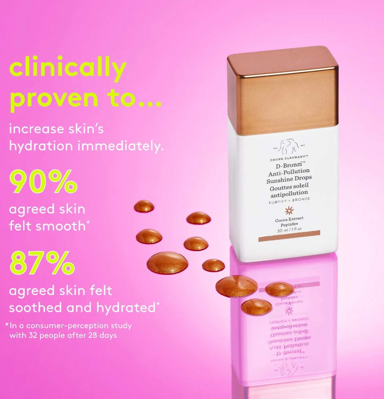 Drunk Elephant D-Bronzi™ Bronzing Drops with Peptides