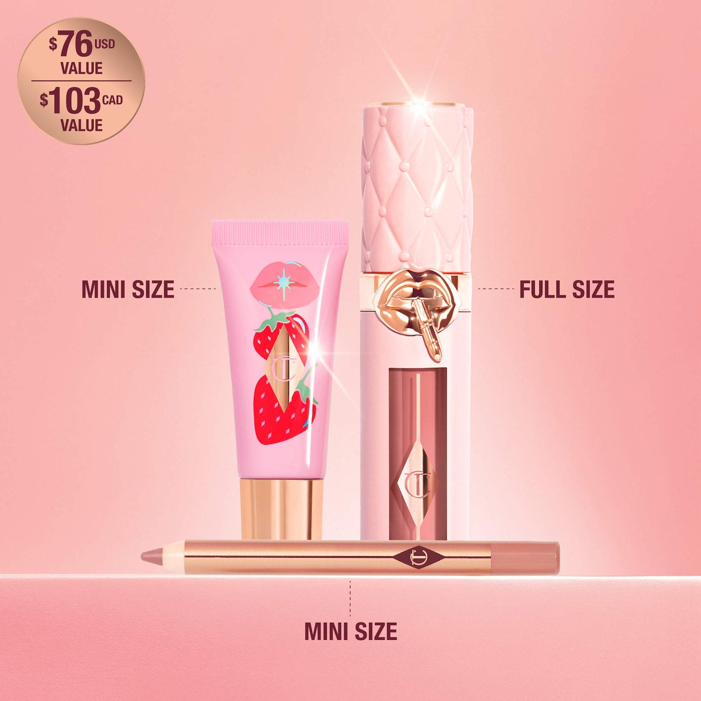 Charlotte Tilbury Juicy, Plumper-Looking Lips Kit
