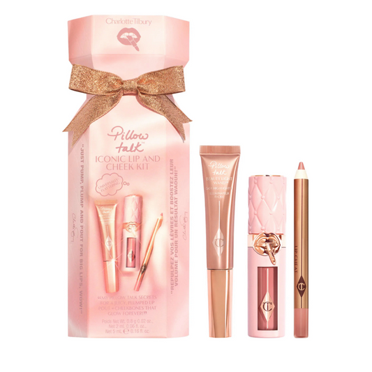 Charlotte Tilbury Lip and Cheek Trio Makeup Gift Set